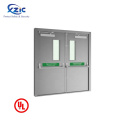 UL Listed Hollow Metal Door Steel Fire Proof Door with Panic Bar